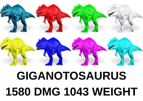 Giganotosaurus top stats clone - giganotosaurus,