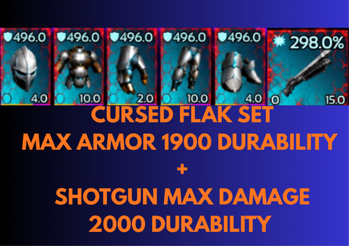 Cursed flak set fucile arca - cursed,